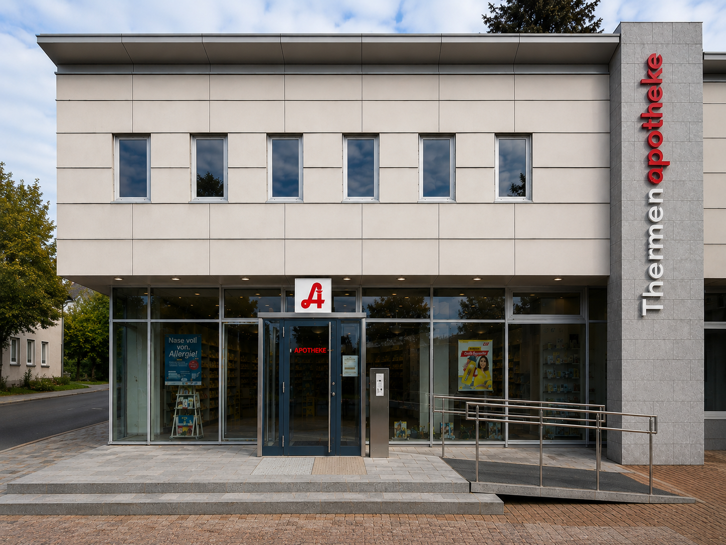 Thermen Apotheke Bad Waltersdorf – Außenansicht